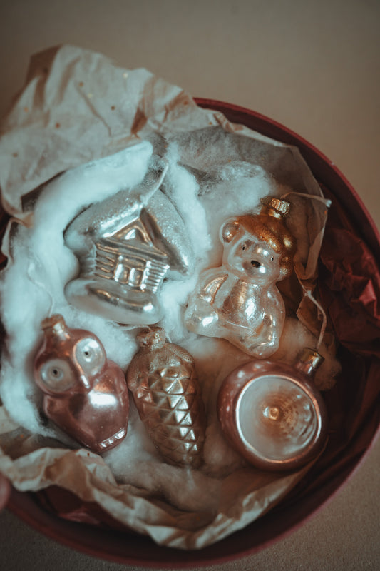 Sveces kā eglīšu mantiņas (5 gab)