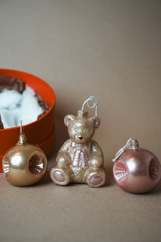 Sveces kā eglīšu mantiņas (3 gab)