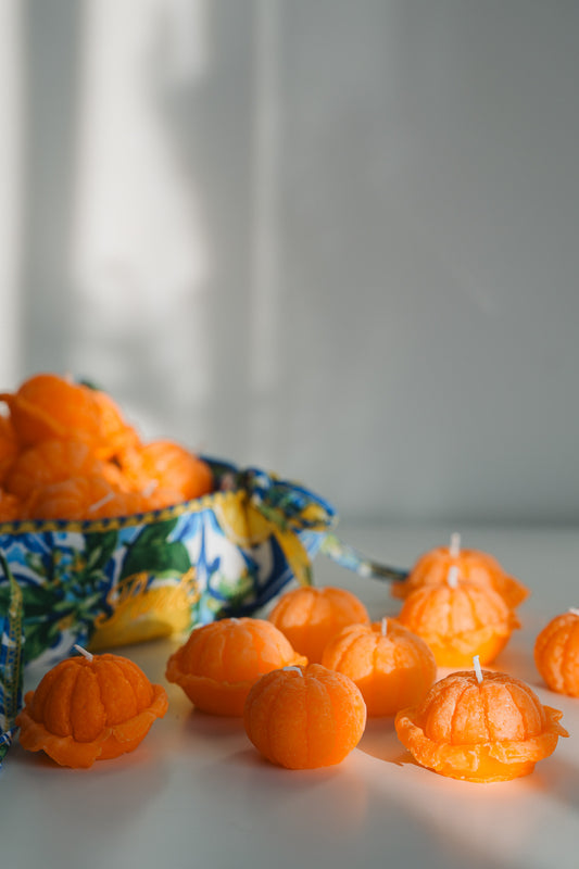 Mandarīni | bišu vaska sveces