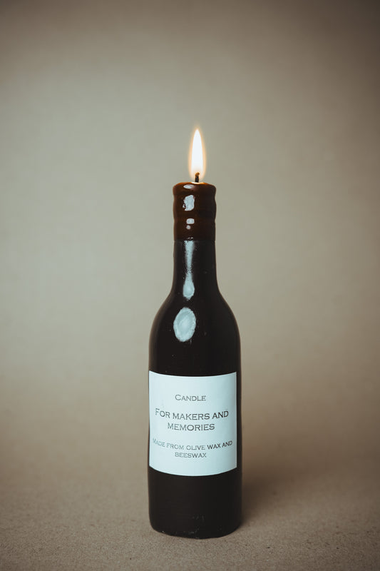 Vīns | bišu un olīvu vaska svece