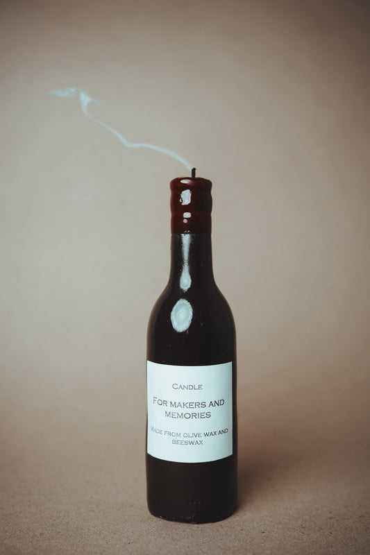 Vīns | bišu un olīvu vaska svece